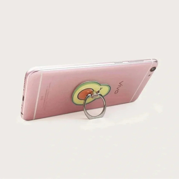 Avocado Cell Phone Ring Holder - Picture 2 of 5